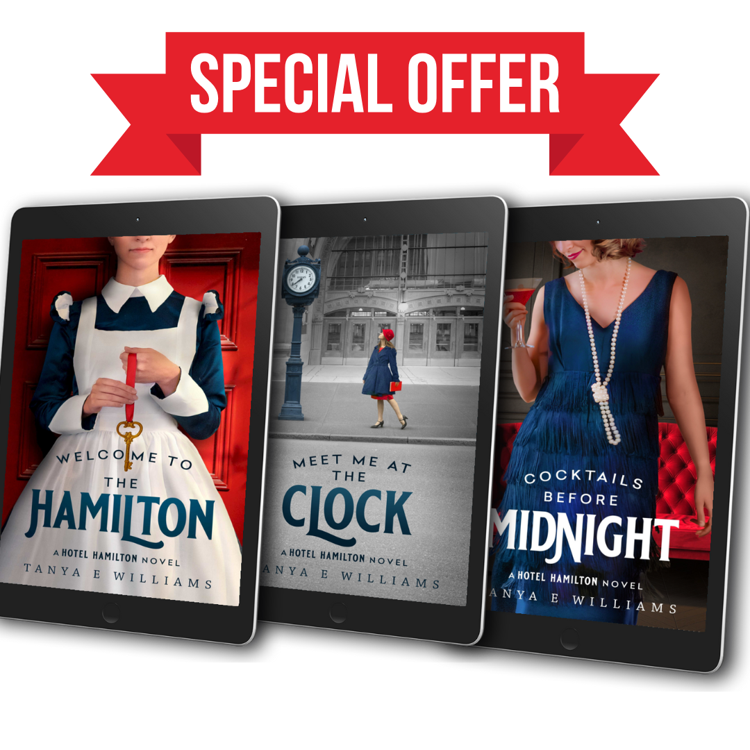 Hotel Hamilton 3 book eBook bundle – historical women's fiction by Tanya E Williams
